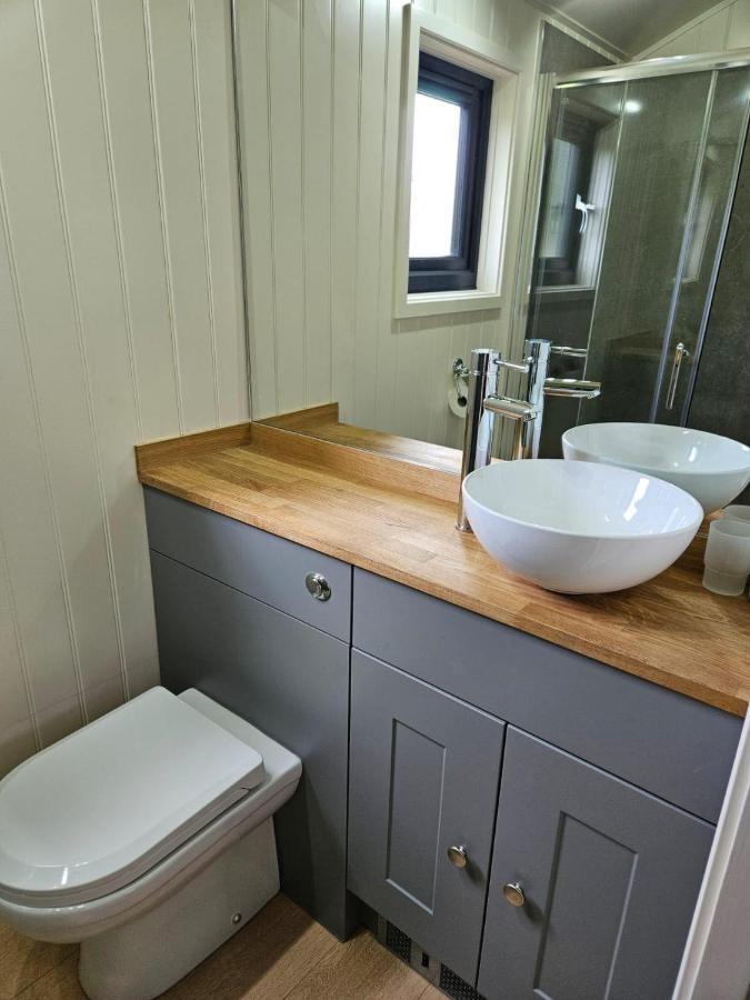 Woodland Shepherds Hut - 'Saga' Caernarfon Exterior foto